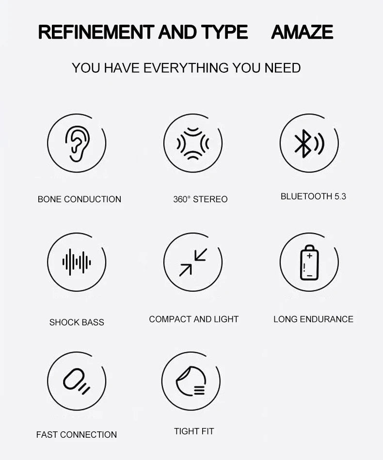 Bone conduction desktop wireless TWS small speaker, wireless speaker with suction cup, high fidelity sound quality